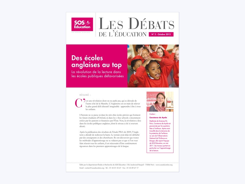 Document preview: A French-language perspective on English schools