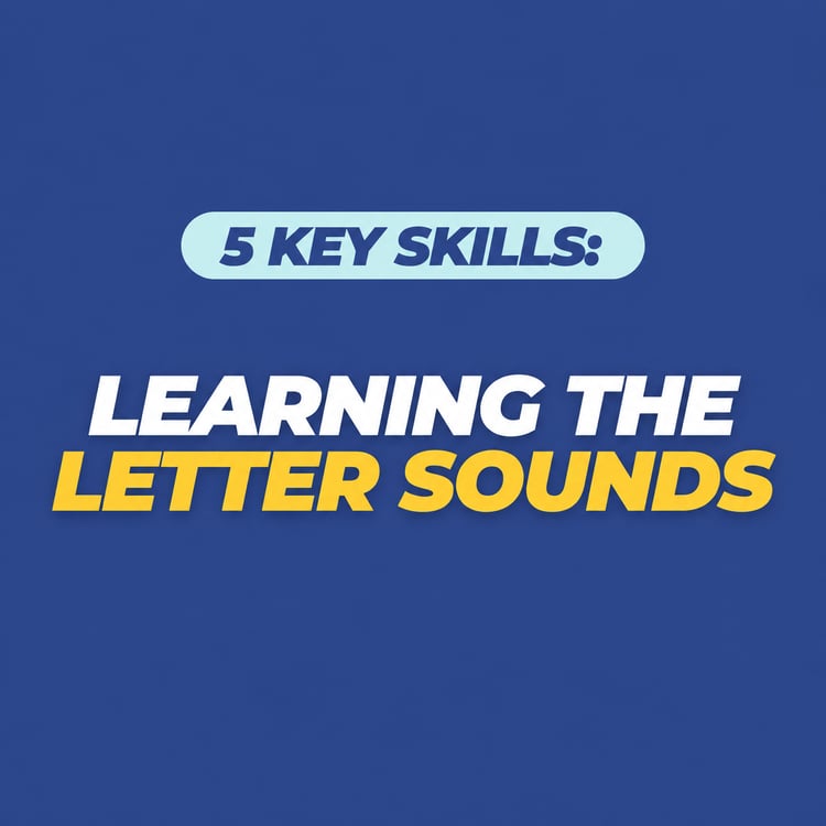 5 Key Skills: Learning the Letter Sounds resource preview