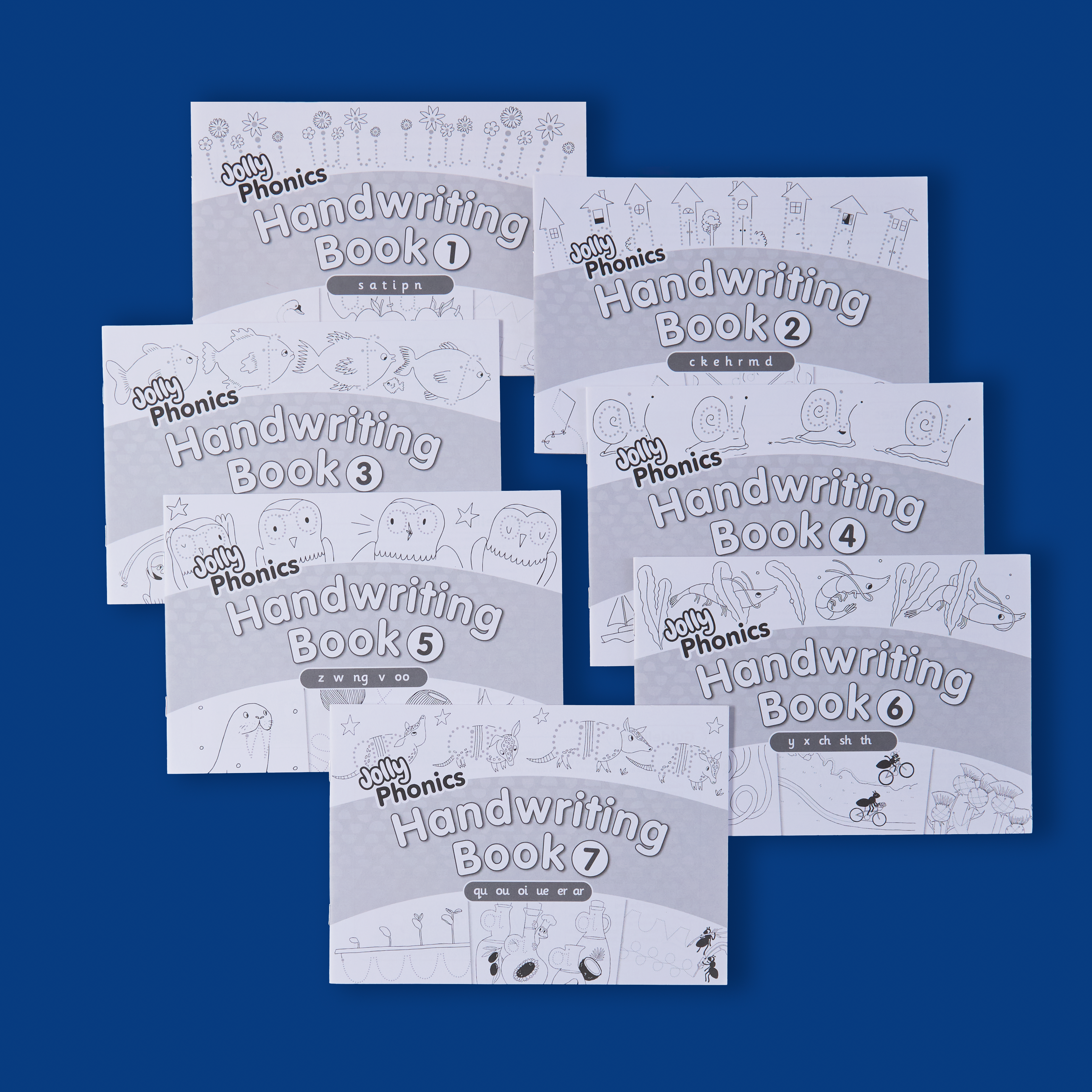 Jolly Phonics Handwriting books