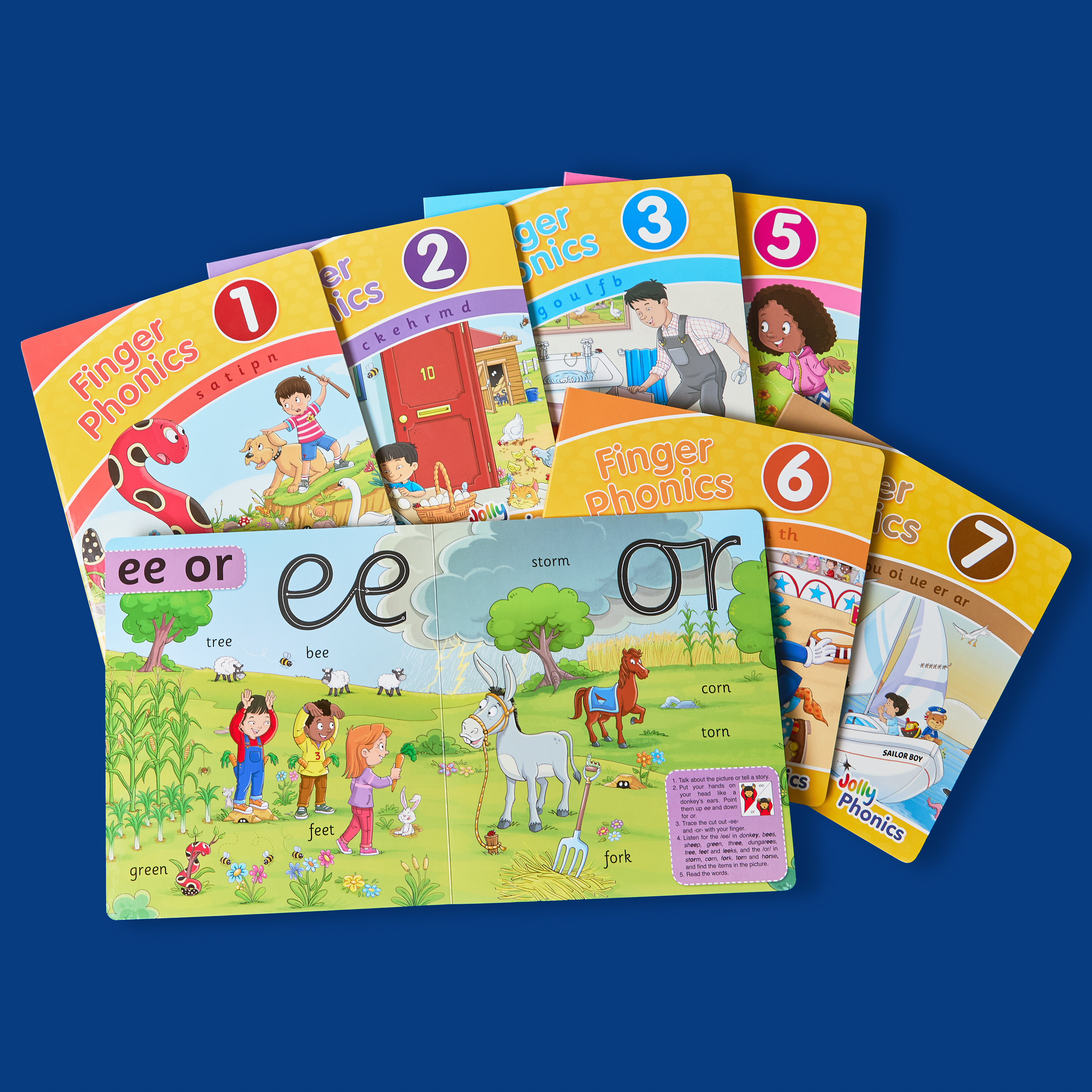 Finger Phonics Books