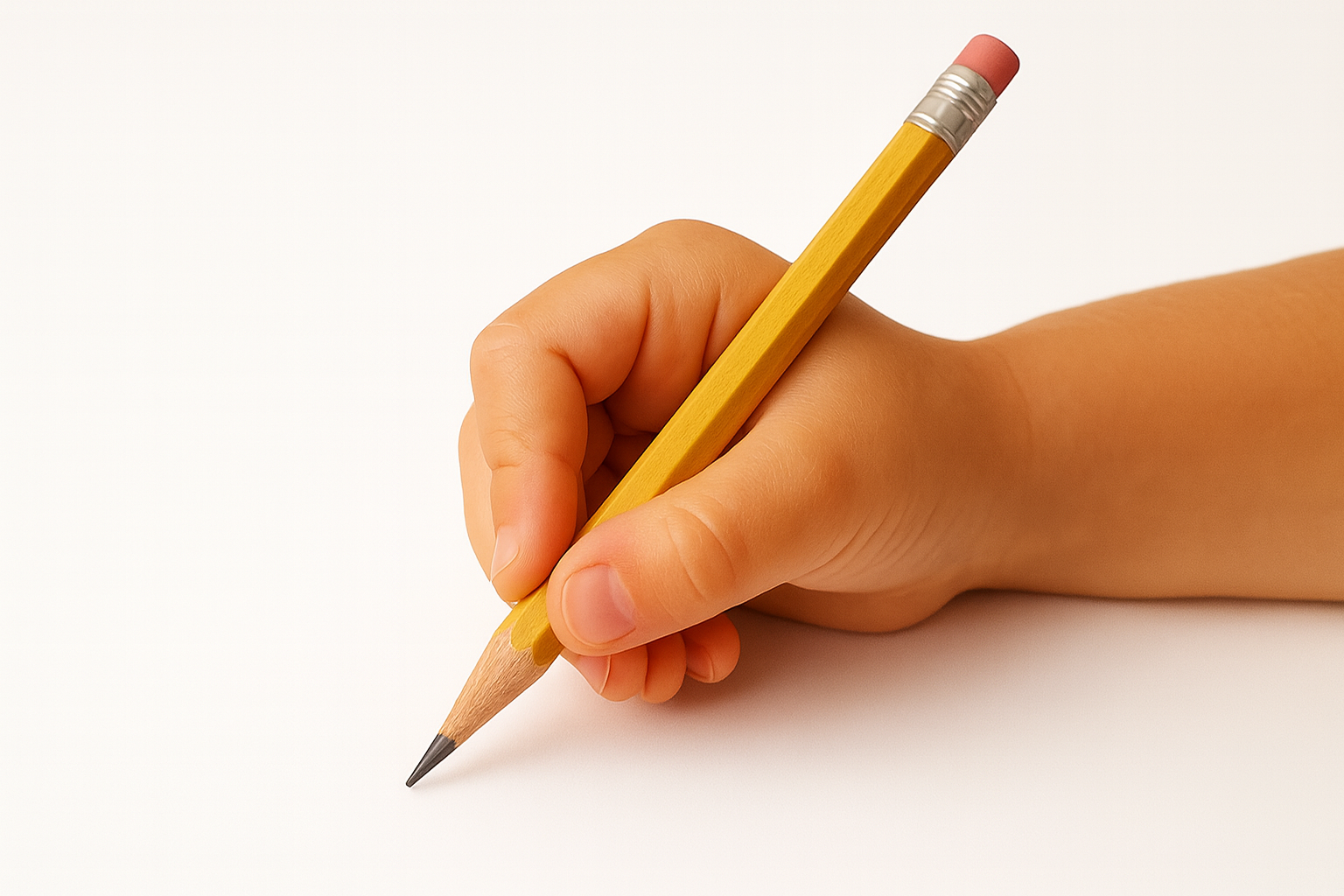 Emphasise a Correct Pencil Grip