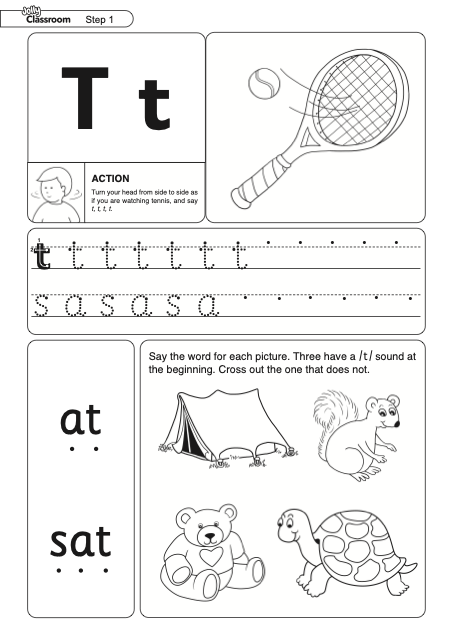 Worksheet t Precursive - UK